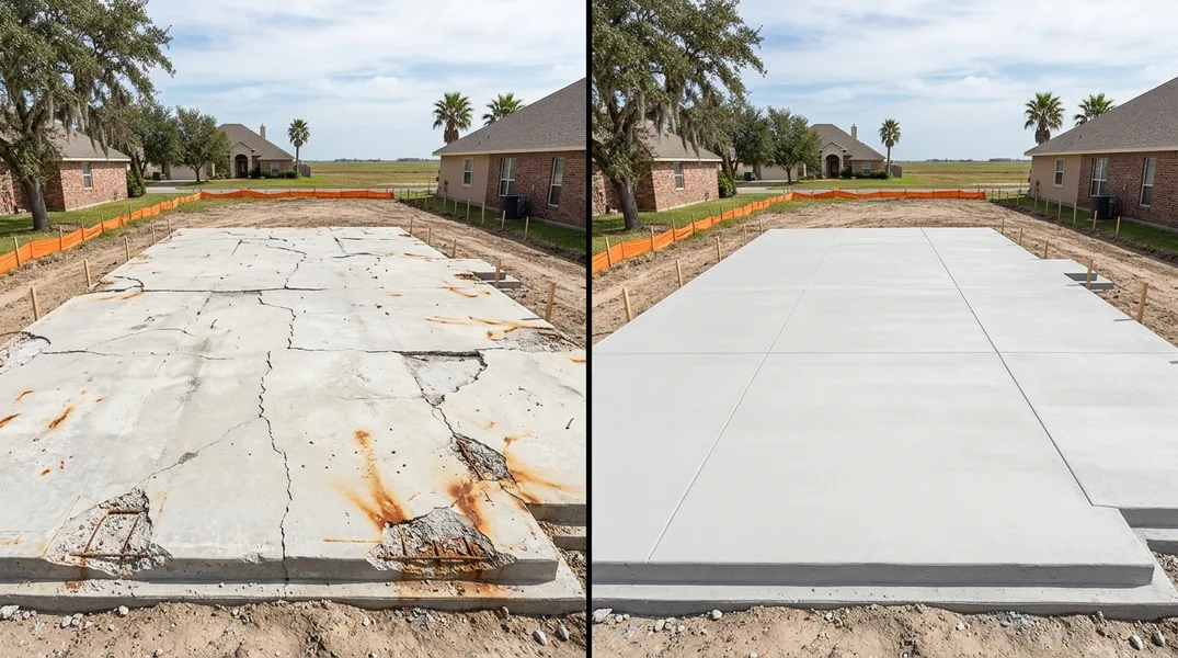 New Construction Slab Guide: What Corpus Christi Homebuyers Should Know Before Closing
