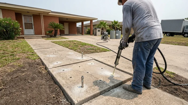 Concrete Leveling & Slab Lifting Corpus Christi