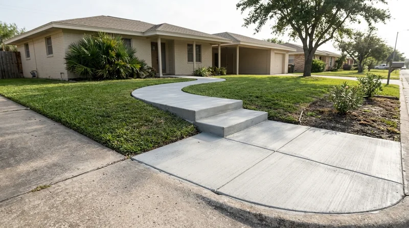 Sidewalks, Walkways & Steps Corpus Christi